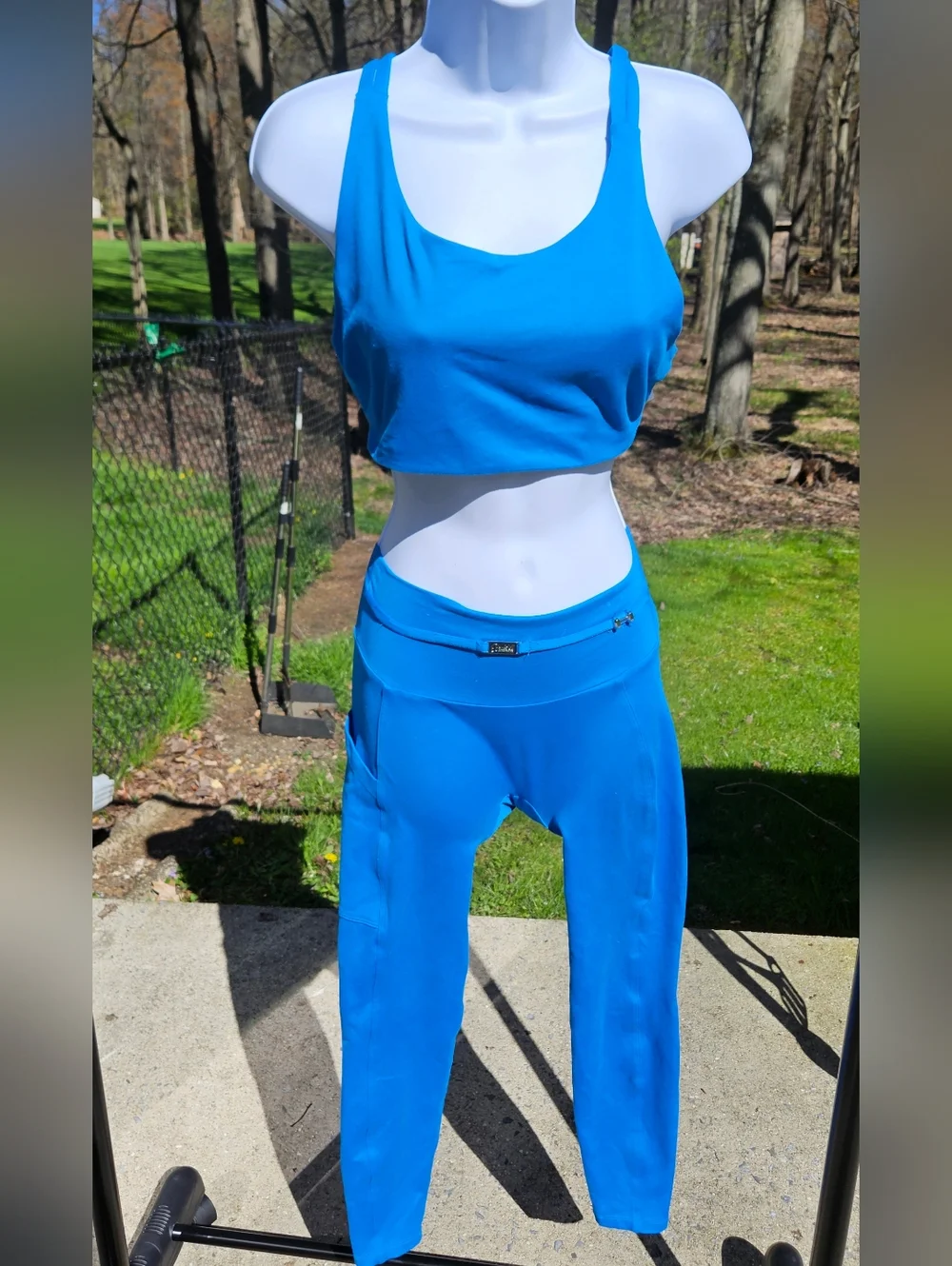 Bombshell Sportswear Leggings And Tank Top